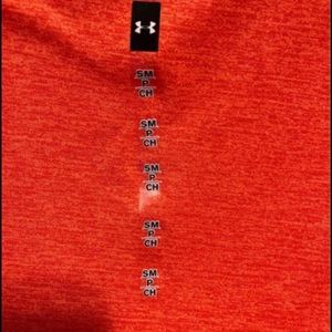 MENS ORANGE UNDER ARMOUR BRAND NEW WITH TAGS MENS SMALL OR YOUTH L/XL